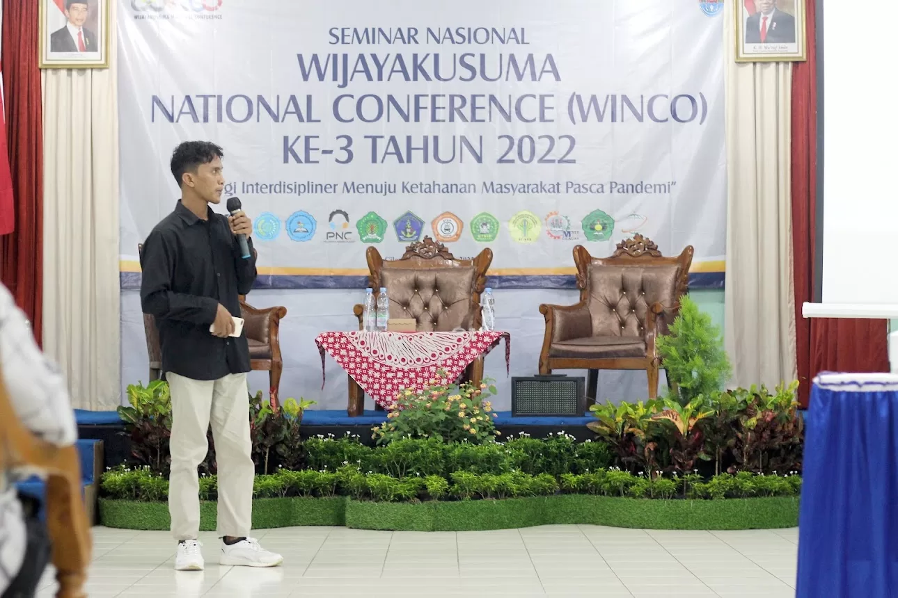 Mahasiswa Teknik Informatika Presentasi dalam Seminar Nasional WINCO ke-3 tahun 2022