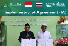 Implementasi of Agreement (IA) Internasional – Yayasan Watnatham Islam School Pombing Thailand implementasi of agreement