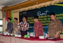 UNUGHA CILACAP SELENGGARAKAN RAPAT ORIENTASI PENGEMBANGAN DAN PEMBELAJARAN OBE UNTUK PERSIAPAN SEMESTER GENAP 2024/2025