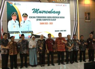 Wakil Rektor III UNUGHA Cilacap hadiri acara Musrenbang Rancangan Rencana Pembangunan Jangka Menengah Daerah (RPJMD) Kabupaten Cilacap Tahun 2025-2029