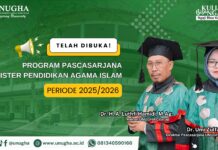 UNUGHA Cilacap Resmi Luncurkan Program Magister PAI: Sinergi UNUGHA–KEMENAG RI Perkuat SDM dan Jejaring Kelembagaan