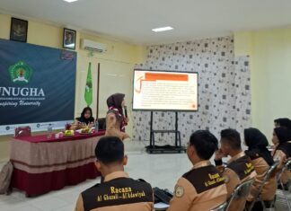 UKM RACANA UNUGHA Cilacap: MEMBANGUN CITRA POSITIF ORGANISASI MELAULI PELATIHAN KEHUMASAN DAN JURNALISTIK