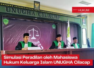 Dari Teori ke Praktik: Mahasiswa Hukum Keluarga Islam UNUGHA Gelar Simulasi Peradilan Semu
