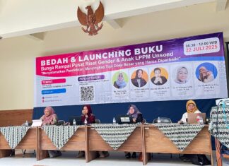 Dr. Umi Zulfa, M.Pd. Dosen UNUGHA Cilacap : Bedah Buku bersama Pusat Riset Gender dan Anak LPPM UNSOED Purwokerto