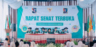 UNUGHA Cilacap Awali PKKMB 2025 dengan Rapat Senat Terbuka Penerimaan Mahasiswa Baru Tahun Akademik 2025/2026