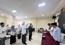 Dr. Misbah Khusurur, S.H.I., M.S.I. dilantik sebagai Dekan Baru Fakultas Keagamaan Islam oleh Rektor UNUGHA Cilacap; Siap Wujudkan Transformasi Pendidikan