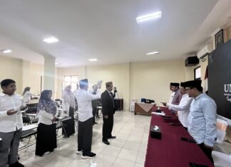 Dr. Misbah Khusurur, S.H.I., M.S.I. dilantik sebagai Dekan Baru Fakultas Keagamaan Islam oleh Rektor UNUGHA Cilacap; Siap Wujudkan Transformasi Pendidikan