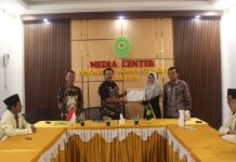 Penarikan Mahasiswa PPL Prodi Hukum Keluarga Islam di Pengadilan Agama Cilacap Berlangsung Khidmat