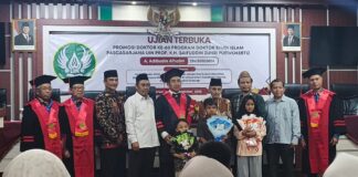 Dosen UNUGHA Cilacap, A. ADIBUDIN AL HALIM RAIH DOKTOR DI UIN Prof. K.H. SAIFUDDIN ZUHRI PURWOKERTO