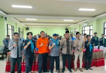 Wakil Rektor III Masruri, S.Ag., M.Si beri sambutan pembukan kegiatan Dies Natalis ke-25 KMPA IGHOPALA – UNUGHA Cilacap