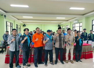 Wakil Rektor III Masruri, S.Ag., M.Si beri sambutan pembukan kegiatan Dies Natalis ke-25 KMPA IGHOPALA – UNUGHA Cilacap