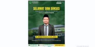 Raih Jabatan Lektor Kepala, Dr. Misbah Khusurur Perkuat Kiprah Akademik di UNUGHA Cilacap