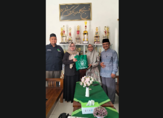 Perkuat Silaturahmi Akademik, Tim Sosialisasi UNUGHA Cilacap Sambangi Pondok Pesantren At-Taujieh Al-Islamy Banyumas