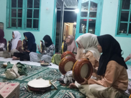 Sinergi Mahasiswa dengan Muslimat NU; Matangkan Persiapan Pengajian Se-Ranting Desa Ciporos