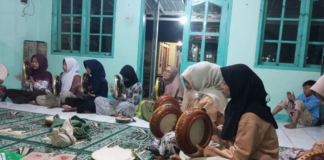 Sinergi Mahasiswa dengan Muslimat NU; Matangkan Persiapan Pengajian Se-Ranting Desa Ciporos
