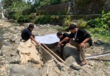 Pembuatan Galian Sumber Air di Bantaran Sungai sebagai Upaya Penyediaan Air Bersih pada Musim Kemarau