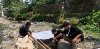 Pembuatan Galian Sumber Air di Bantaran Sungai sebagai Upaya Penyediaan Air Bersih pada Musim Kemarau