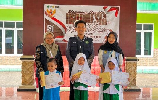 Semarak HUT RI ke-81, Mahasiswa KKN UNUGHA Cilacap Gelar Lomba Keagamaan di Desa Salebu-Cilacap