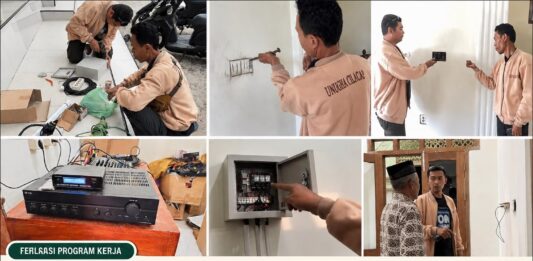 UNUGHA Cilacap : Otomatisasi Sound System Masjid Berbasis Mikrokontroler di Masjid Baiturrohman Desa Keleng