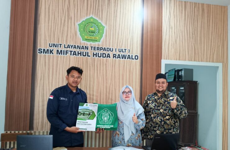 Tim UNUGHA Cilacap Lakukan Sosialisasi Program Sarjana dan Pascasarjana di Sejumlah Lembaga Pendidikan di Rawalo Banyumas
