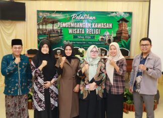Dosen UNUGHA Cilacap Dr. Umi Zulfa, M.Pd jadi Narasumber Pelatihan Pengembangan Wisata Religi Kesugihan Berbasis Ekonomi dan Sosial
