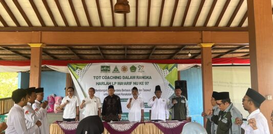 UNUGHA–UGM Bersama GP Ansor dan LP Ma’arif AjibarangBekali Guru dan Aktivis dengan Coaching Jiwa Merdeka
