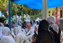 Mahasiswa KKN UNUGHA Cilacap Turut Berpartisipasi dalam Mujahadah Al-Asmaa Ul-Husna di Desa Salebu
